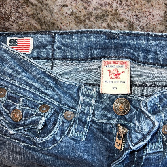 Low-rise vintage True Religion jeans - Picture 2 of 3